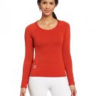 66 North Women's Grettir Long Sleeve Tee, Xx-large, Scarlet