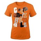 Nfl Youth Girls 7-16 Cincinnati Bengals Marquise Tee - Orange - Size: L-14
