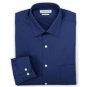 Van Heusen Men's Solid Color Lux Dress Shirt - Blue - Size: 18 X 34/35