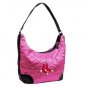 Women's Mlb Boston Red Sox Quilted Hobo Bag - Pink