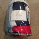 CoCaLo Mix & Match Reversible Rail Guard Stylish Design, Connor, Blue and Red