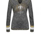 NFL Womens Team Apparel New Orleans Saints Long Sleeve Tees Brand size XL