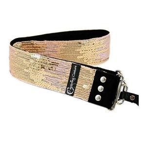 Capturing Couture Camera Straps: Sequin Collection, The Sequin Ombre Pink 2" DSL