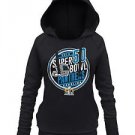 Carolina Panthers NEW NFL Womens Small black Super Bowl 50 Hoodie