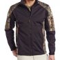 Yukon Gear Men's Windproof Soft Shell Jacket, Break Up Infinity, Large