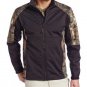 Yukon Gear Men's Windproof Soft Shell Jacket, Break Up Infinity, Large