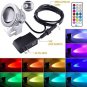 Lonove 10w Rgb Led Underwater Light Spotlight Flood 12v Memory Function Magic