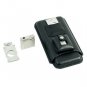 Executive C243b Black Leather 3 Piece Cigar Case Holder With Cutter And Lighter-