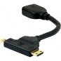 STAPLES 6" Mini + Micro HDMI&Acirc;&reg; to HDMI&Acirc;&reg; Adapter, Black