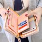 Universal 5.5 inch Butterfly Knot Functional Phone PU Wallet Case Cover for iPhone Xiaomi Samsung