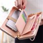 Universal 5.5 inch Butterfly Knot Functional Phone PU Wallet Case Cover for iPhone Xiaomi Samsung