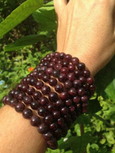 GENUINE Red Garnet Bracelet.