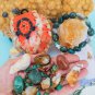Prosperity Crystal Healing Pouch With Moss Agate Bracelet + Citrine Pendant