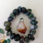 Prosperity Crystal Healing Pouch With Moss Agate Bracelet + Citrine Pendant
