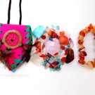 Women Empowerment Crystal Healing Pouch + Carnelian Bracelet