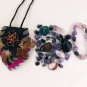Protection Crystal Healing Pouch Plus Amethyst Bracelet