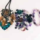Protection Crystal Healing Pouch Plus Amethyst Bracelet