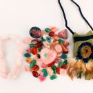 Love Energy Emerald Crystal Pouch PLUS Rose Quartz Bracelet