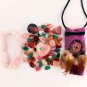 Love Energy Emerald Crystal Pouch PLUS Rose Quartz Bracelet