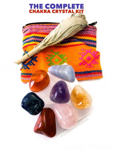 The Complete Chakra Crystal Healing Kit