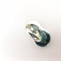 Genuine Larimar Statement Ring Size 7 Sterling Silver