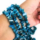 Neon Blue Apatite Healing Bracelet
