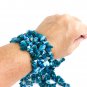 Neon Blue Apatite Healing Bracelet