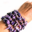 Charoite Healing Bracelet 100% Natural Genuine Charoite from Russia