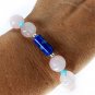Rose Quartz Crystal Bracelet 925 Sterling Silver