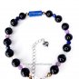 Black Tourmaline Bracelet 925 Sterling Silver Design #2