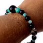 Shungite Bracelet Amazonite 925 Sterling Silver