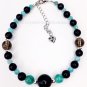 Shungite Bracelet Amazonite 925 Sterling Silver