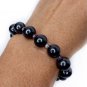 Shungite Bracelet Aquamarine 925 Sterling Silver