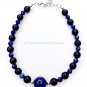 Shungite Bracelet Lapis Lazuli 925 Sterling Silver