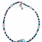 Ocean Vibes Crystal Healing Necklace 925 Sterling Silver