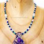 Ocean Vibes Crystal Healing Necklace 925 Sterling Silver