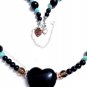 Shungite Necklace Collection Design #1 925 Sterling Silver