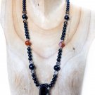 Shungite Necklace Collection Design #2 925 Sterling Silver