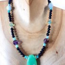 Shungite Necklace Collection Design #5 925 Sterling Silver