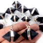 Shungite Double Terminated Stone Pendant