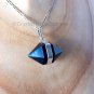 Shungite Double Terminated Stone Pendant