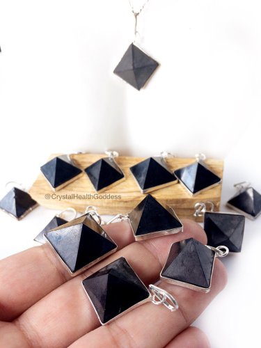 Shungite Pyramid Pendant