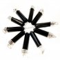 Black Tourmaline schroll Pendant
