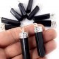 Black Tourmaline schroll Pendant