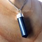 Black Tourmaline schroll Pendant