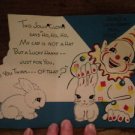 Children's Vintage Greeting Card, Clowns