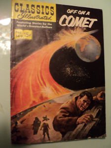 OFF ON A COMET VOL #149 CLASSICS ILLUSTRATED COMIC HRN# 155