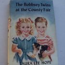 The Bobbsey Twins at the County Show Laura Lee Hope 1950S hardcover, dust jacket