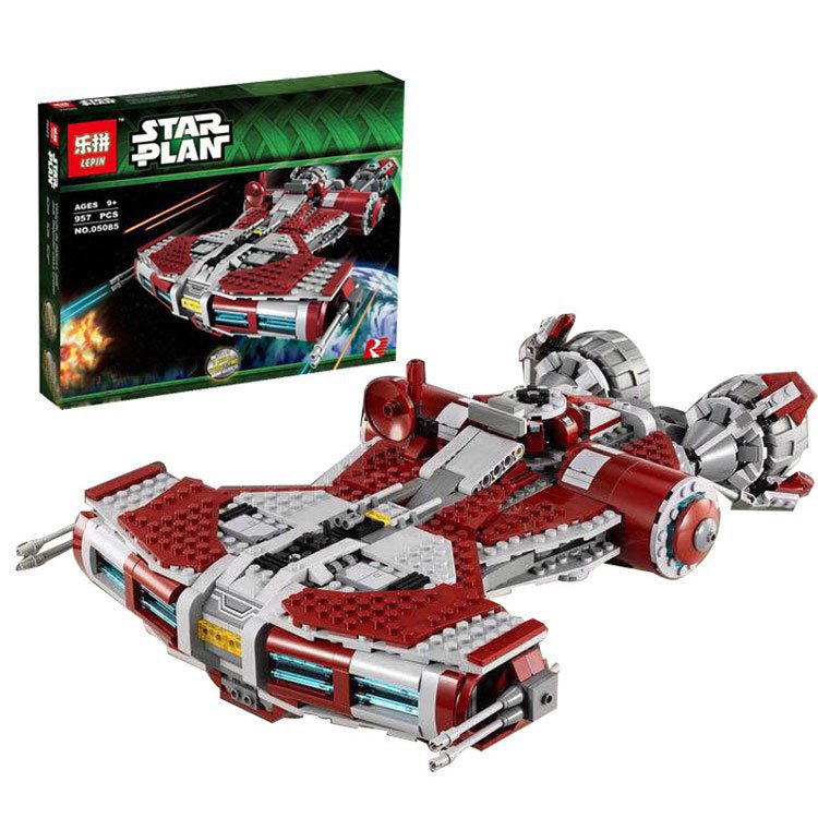 Lepin 05085 Star Wars The Jedi Defender Class Cruiser 957pcs - Free ...