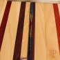 Rainbow and black anklet